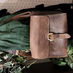 Preston Leather Maker Goods Saddlebag